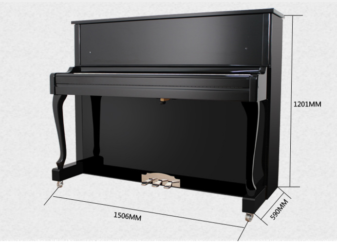 星海XU-120B實木88鍵立式鋼琴XU-120B黑色